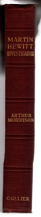 Martin Hewitt Investigator by Arthur Morrison