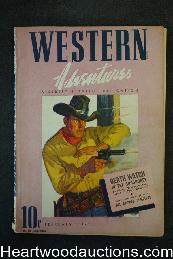 Western Adventures Feb 1941 Leslie Erenwein, Ed Earl Repp, Lee Floren