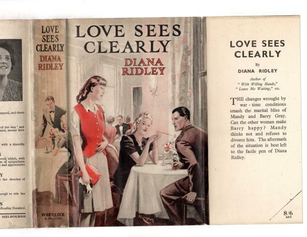 Love Sees Clearly by Diana Ridley (First Edition) File Copy