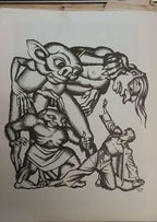 A Memorial Portfolio of Wonders by Hannes Bok (First Edition)