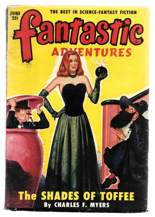 Fantastic Adventures Jun  1950 Shades of Toffee