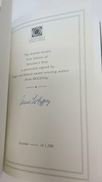Nimisha's Ship by Anne McCaffrey (Author's Copy) Easton Press Signed Ltd Leather