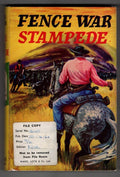 Fence War Stampede by Bryn Logan (First Edition) Ward Lock File Copy