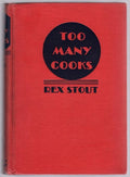 Too Many Cooks by Rex Stout (First Edition)