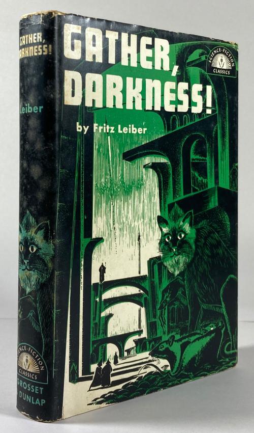 Gather, Darkness! by Fritz Leiber (Grosset & Dunlap) Signed