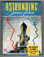 Astounding Science Fiction Jun 1943 Timmins Cvr, Gather, Darkness - Lieber