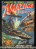 "Amazing Stories" September 1942 Laser guns against battleships