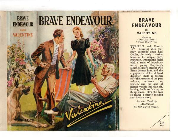 Brave Endeavour by Valentine (First Edition) File Copy