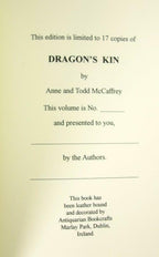 Dragon's Kin by Anne McCaffrey (First Edition)