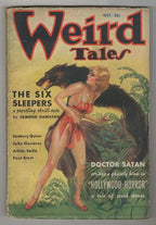 Weird Tales Oct 1935 Doctor Satan; Brundage Cvr - Pulp