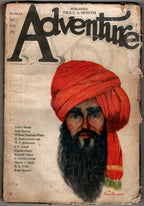 Adventure Mar 3 1921 Pulp James Reynolds Cvr; Talbot Mundy; H. Bedford-Jones;...