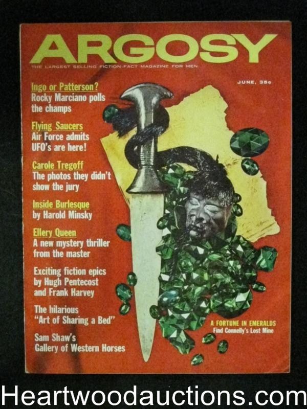 "Argosy" June 1960  Ellery Queen - High Grade