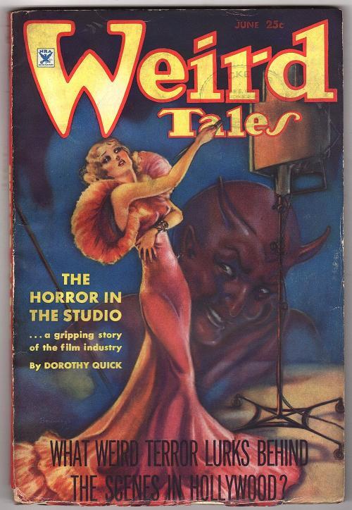 Weird Tales Jun 1935 Brundage Cvr; R. E. Howard; Donald Wandrei; Bloch - Pulp