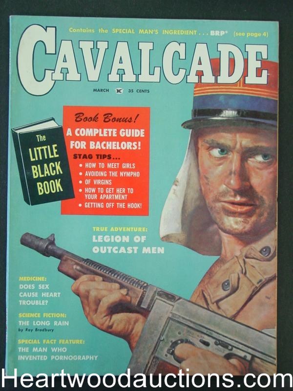 "Cavalcade" March 1959  Bradybury, High Grade