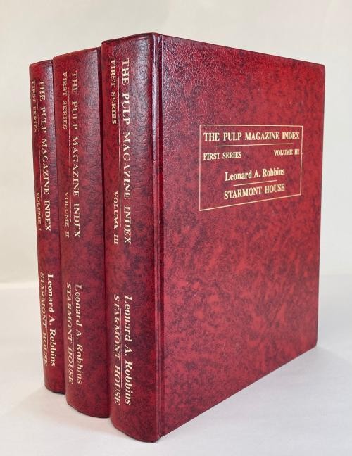 The Pulp Magazine Index: 1- 3 Series (1989 -1990) 5 Vols by Leonard A. Robbins