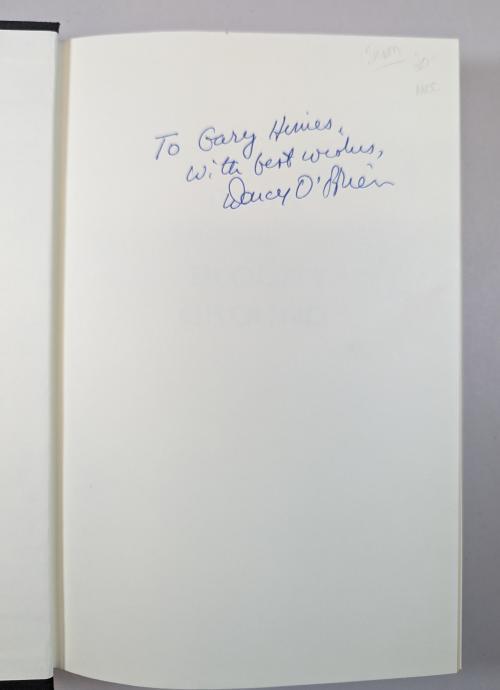 A Dark and Bloody Ground by Darcy O'Brien (First Edition) Signed