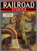 Railroad Stories Jun 1937 Emmett Watson Cvr; Samples; Sweet; Lathrop;