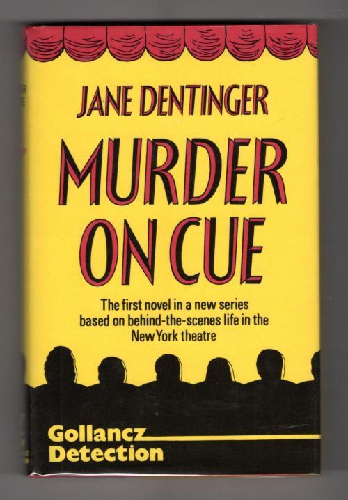Murder on Cue by Jane Dentinger (First UK Edition) Gollancz File Copy