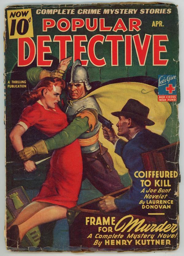 Popular Detective Apr 1944 Henry Kuttner Novel