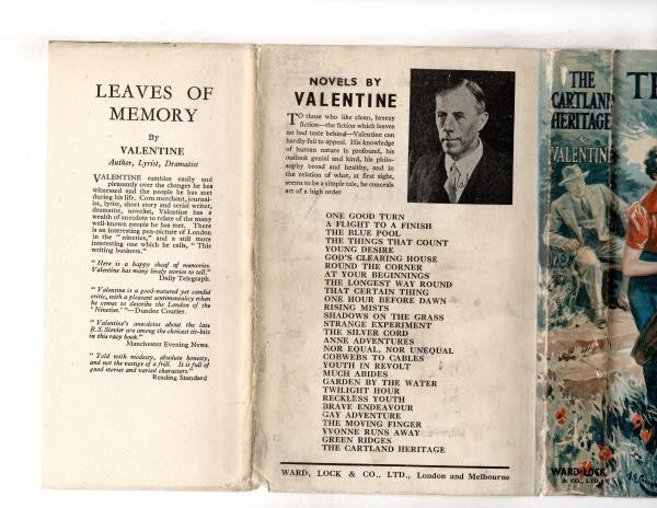 The Cartland Heritage by Valentine (First Edition) File Copy