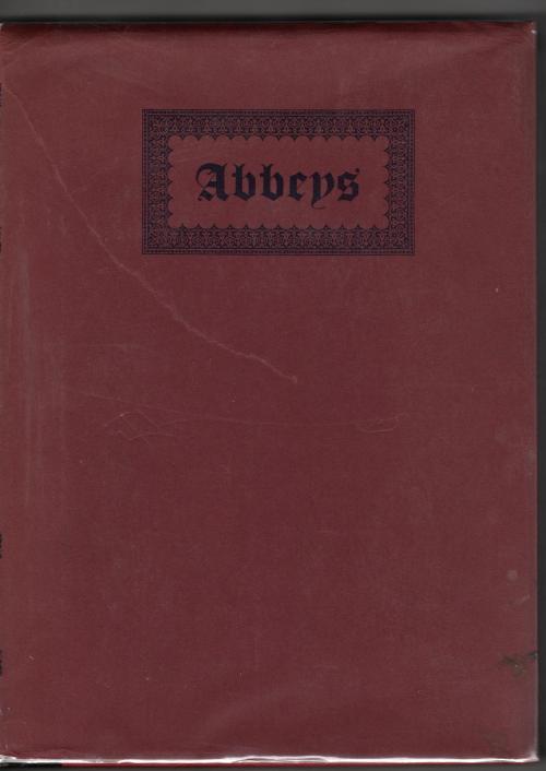 Abbeys by M.R. James A. Hamilton Thompson (Second Impression)