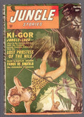 Jungle Stories Spring 1950 George Gross Ape Attack Cvr - Pulp