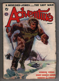 Adventure Jan 1938 Pulp Rogers Cvr; H. Bedford-Jones "The Last Man"