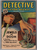 Detective Fiction Weekly April 10 1937 Bulldog Drummond, Hugh Cave