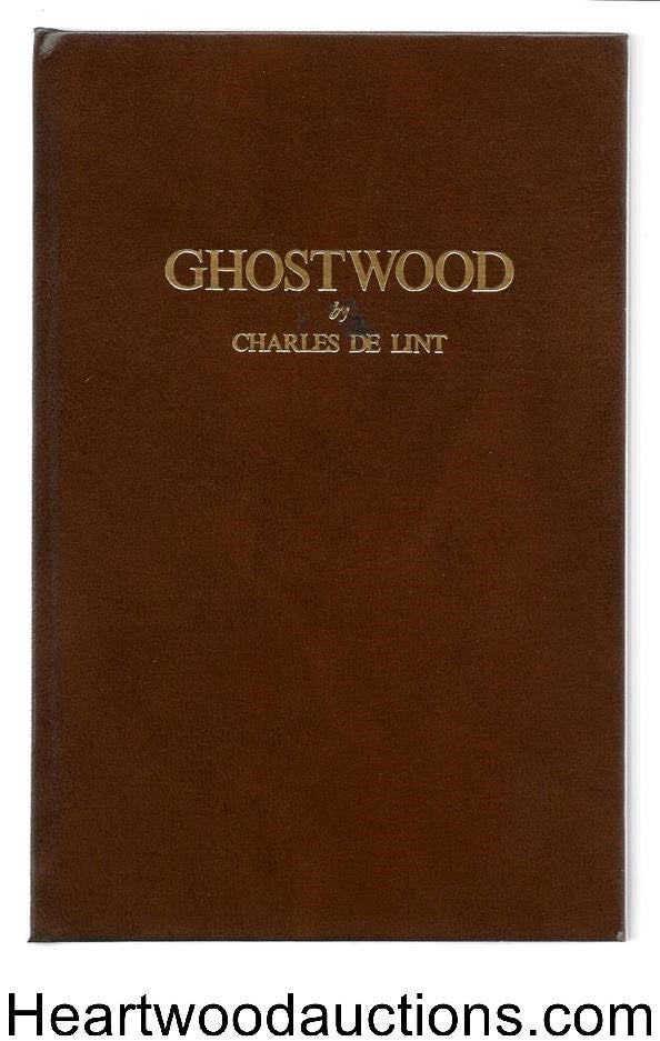 GHOSTWOOD by Charles de Lint Signed Ltd- High Grade