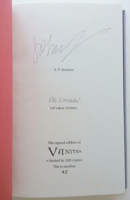 Vanitas: Escape from Vampire Junction by S.P. Somtow (Limited Edition) Signed