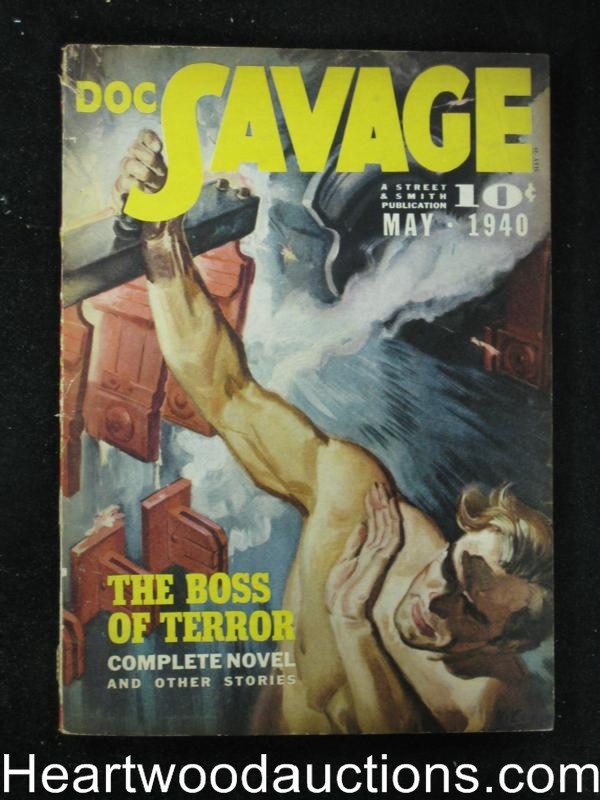 Doc Savage May 1940 Norman A. Daniels, Lester Dent