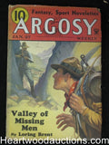 Argosy January 27, 1934 Cummings  Sci-Fi, Max Brand - High Grade