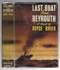 Last Boat from Beyrouth by Royce Brier (First Edition)