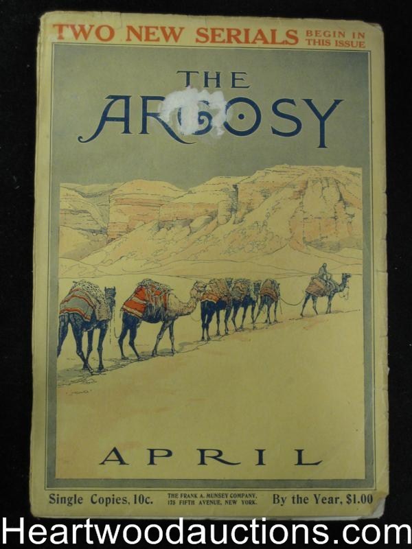 Argosy Apr 1909 1st H. Bedford  Jones