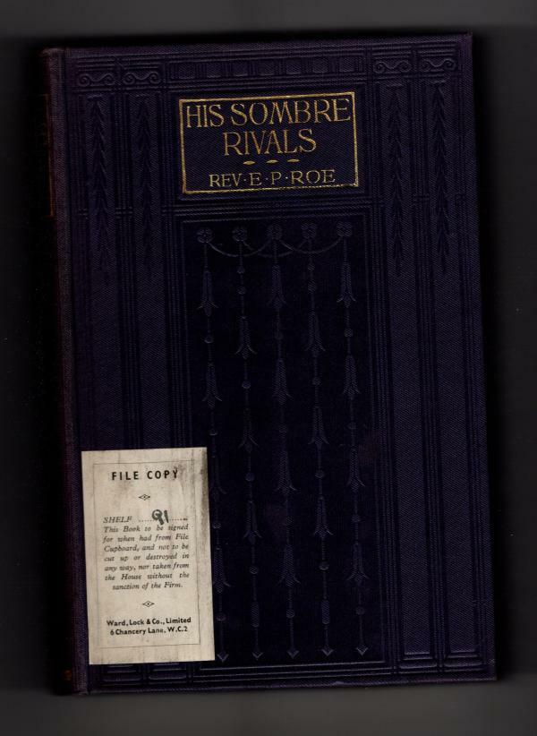 The Sombre Rivals by E. P. Roe (File Copy)