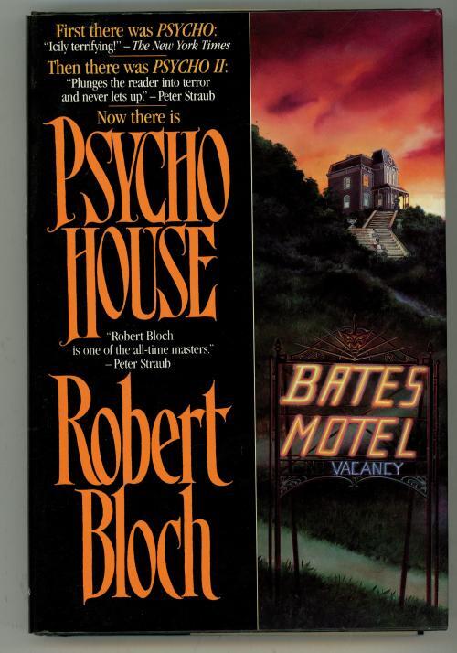 Psycho House by Robert Bloch Signed