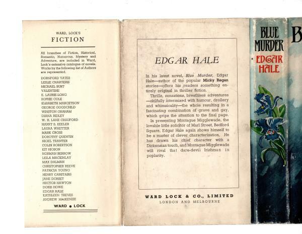 Blue Murder by Edgar Hale (First Edition) File Copy
