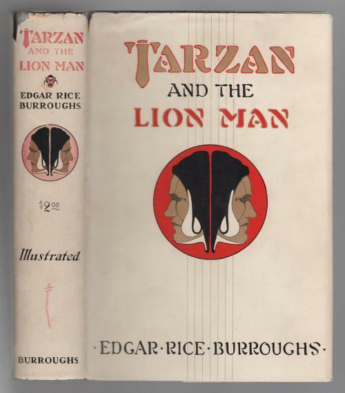 Tarzan and the Lion Man by Edgar Rice Burroughs (First Edition)