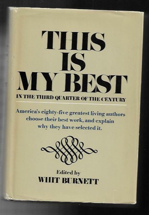 This is my Best by Whit Burnett (Book Club)