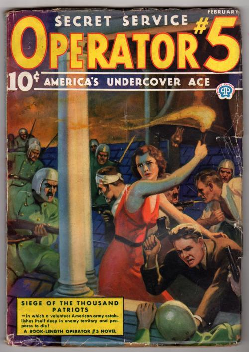 Operator #5 Feb 1937 John Howitt GG Cover