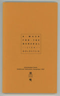 Mask for the General by Lisa Goldstein (Proof)- High Grade