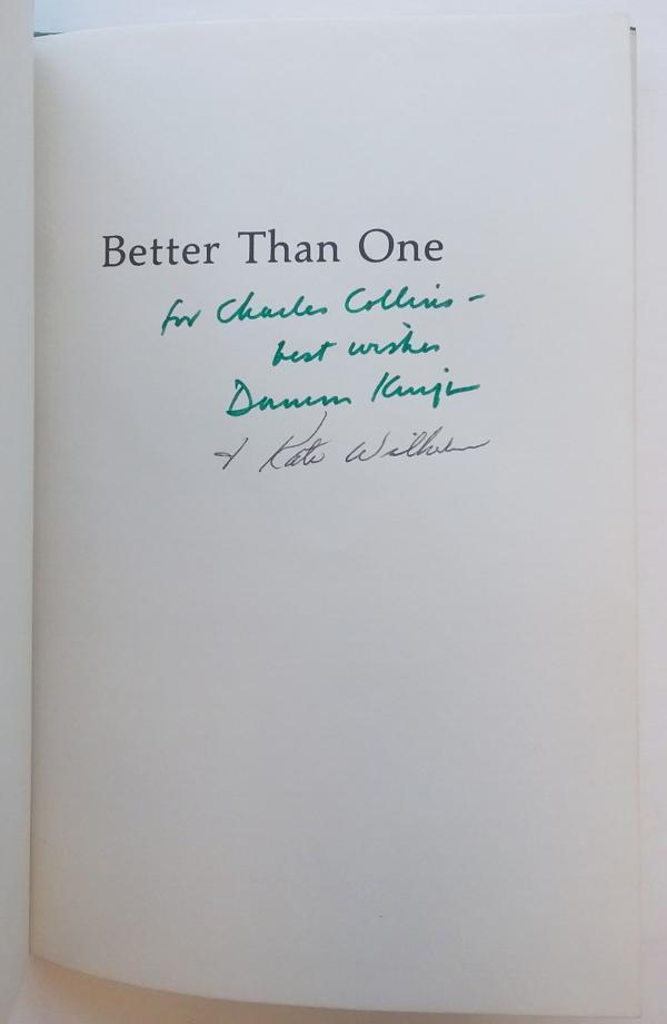 Better Than One by Damon Knight & Kate Wilhelm (First Edition) Signed