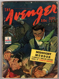 The Avenger Sep 1942 Leslie Ross Cvr; "Midnight Murder" Robeson - Pulp