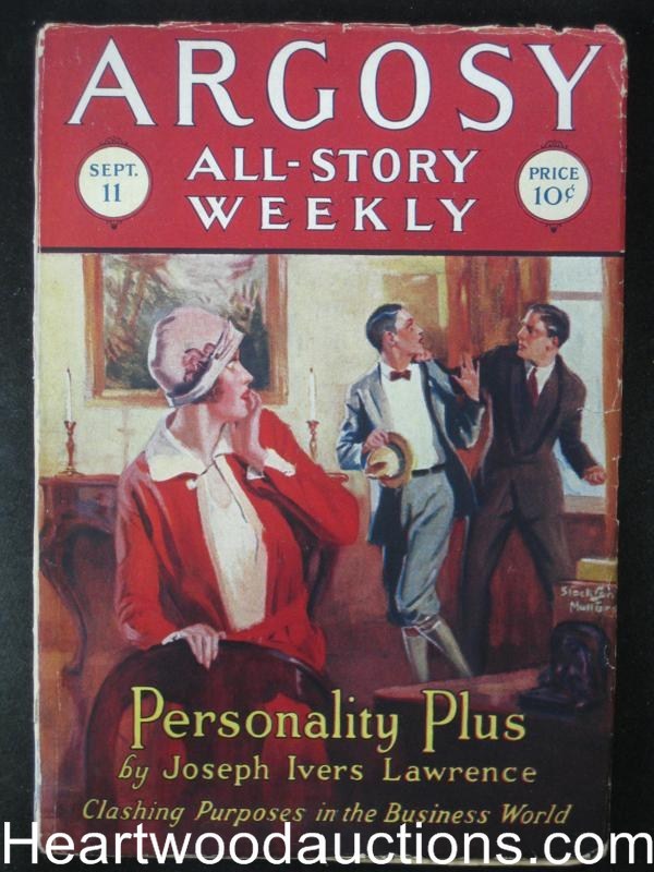 "Argosy" September 11 1926 - High Grade