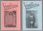 ScientiFiction 1996 All 4 Issues First Fandom Sci-fi Fanzine (1st) Korshak's