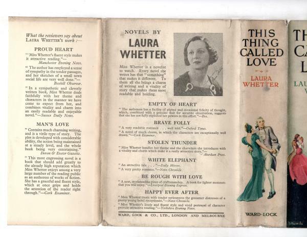 This Thing Called Love by Laura Whetter (First Edition) File Copy