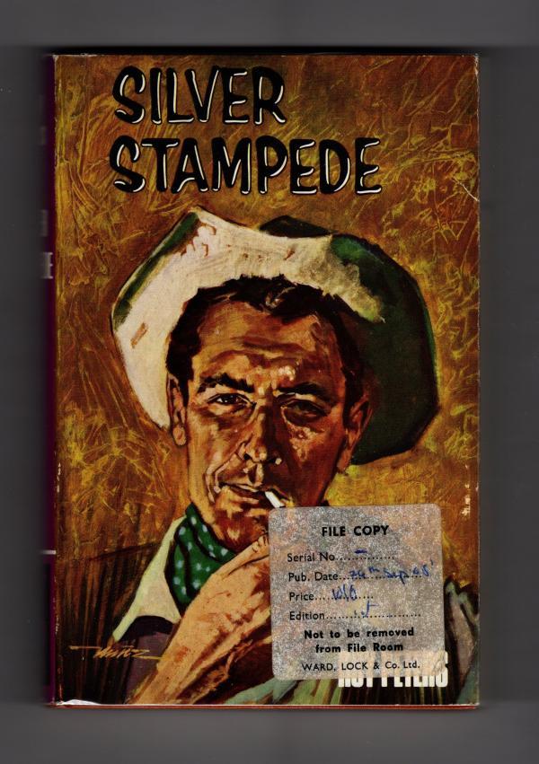 Silver Stampede by Roy Peters (First Edition) Rare DJ Publisher's Copy