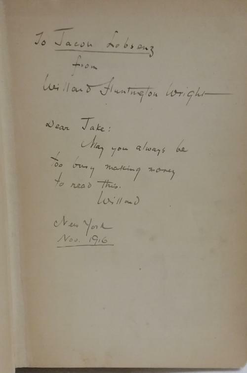 The Man of Promise by Willard Huntington Wright S.S.  Van Dine (W.H. Wright) ...