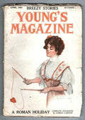 Young's Magazine Apr 1908 Antoinette Clark Cvr; Harold C. Burr