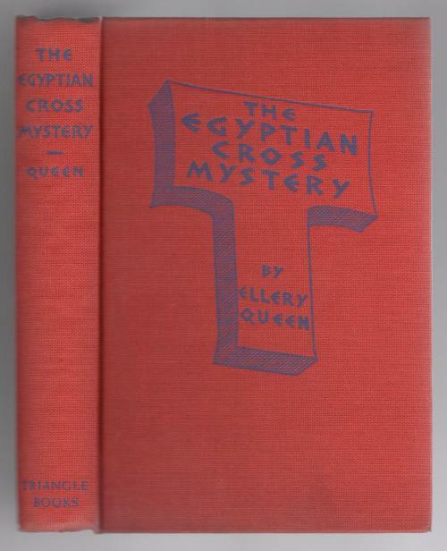 The Egyptian Cross Mystery by Ellery Queen (Triangle Books)